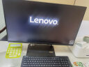 联想(Lenovo)AIO520 微边框一体台式机电脑23.8英寸网课学习(R5-5600U 16G 512G SSD 720P摄像头 win11 )黑 实拍图