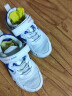 鸿星尔克（ERKE）童鞋中小童男童常规慢跑鞋儿童运动鞋63122120096正白/星际蓝30 实拍图