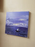 【全网低价】中盛画材 【2.5CM加厚】亚麻油画布框细纹30*30颜料板油画框初学者工具丙烯颜料内框带框子套装diy 速写 马克笔绘画 实拍图