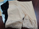 浪莎 LangSha安全裤防走光冰丝无痕纯棉裆打底短裤3条装可外穿三分高腰收腹内裤女 杏灰黑 L90-120斤 实拍图