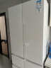 松下（Panasonic）453升 58CM深度 超薄嵌入 变频风冷多门冰箱 自动制冰一级能效双循环 网红大白 NR-EW45TGA-W 实拍图