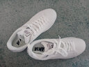 安踏板鞋男鞋2025冬季学生白色小白鞋休闲透气运动鞋旗舰男士滑板鞋子 白/浅灰 39 实拍图