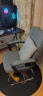 家无界 电脑椅子办公椅弓形椅皮椅家用座椅麻将椅子靠背椅凳子 灰色-布艺-升级乳胶款 实拍图