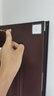 京铭自动闭门器免打孔关门家用关门神器拉绳关门器移门推拉门可用免钉 拉力800g黑色1个 实拍图