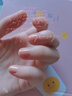 Sweet Color脚 指甲油套装持久透明糖果色美甲亮闪片裸色持久不可剥网红脚涂 新色奶茶色 实拍图