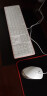 B.FRIENDit 超薄静音键盘 巧克力键盘 有线USB剪刀脚薄膜键盘 台式电脑笔记本外接家用多媒体游戏办公键盘 白橘色键盘+GM3鼠标 【配立体键盘膜】 实拍图