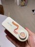 井井标记标签打印机元气mini家用热敏打印标签机小型手持便携式蓝牙打价格标签机彩色便签手账收纳贴纸 奶霜白（机器+1卷标签纸） 实拍图