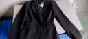 名流都会职业装女装套装长袖小西装女士正装工作西服面试 黑色单件西装（一粒扣） XXXL（130-140斤） 实拍图