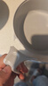 爱舒贝（AISHUBEI）【5件套】带盖泡面碗小麦秸秆餐具碗筷套装学生宿舍碗方便面大号 【浅海蓝】小麦碗+碗盖+叉勺筷 实拍图