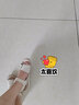 啄木鸟皮凉鞋女外穿时尚真皮凉鞋女平底孕妇防滑休闲妈妈凉拖鞋子女 米色 36 实拍图