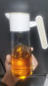 双枪玻璃油壶酱油醋调料瓶 厨房家用自动开合倒油壶大容量不挂油620ml 实拍图