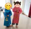 英玛仕（ENGMARSS）儿童雨衣6-12岁小学生雨披男童女童长款带书包位雨衣幼儿园3-6岁 粉色【双帽檐+书包位+拉链+按扣 XXL 1件 （适合身高130-150CM） 实拍图