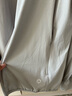BRELRMON可拆卸防晒衣女男冰丝服防紫外线薄款运动皮肤风衣透气骑行外套 KY9109A银灰-男 3XL 实拍图