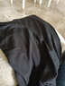 朵伶诗儿【两条装】小个子运动冰丝阔腿裤女高腰垂感夏季薄款大学生宽松直筒码休闲裤 黑色+黑色303(两件装)96 3XL 146-155斤 实拍图