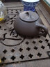 康韵 原矿紫砂茶壶功夫茶具单茶壶家用日式茶具办公室泡茶壶 紫泥-石瓢壶 实拍图