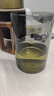 CLITON木柄玻璃水杯待客泡茶杯耐高温家用男士喝水杯子大容量500ml 实拍图