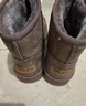 回力（Warrior）雪地靴女冬季保暖加厚短筒棉鞋学生棉靴子加绒 2166X 深棕色 37  实拍图