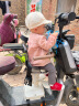 费林斯曼电动车儿童座椅前置电瓶摩托车坐椅电车通用安全宝宝婴儿小孩坐凳 白色围栏款儿童座椅 捆绑器+安全带+防撞垫 晒单实拍图