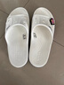 CROCS卡骆驰贝雅卡骆班凉拖男鞋女鞋户外拖鞋沙滩鞋|205392 白/深蓝-126 43 (270mm) 实拍图