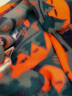 迪卡侬儿童保暖摇粒绒女童男童秋运动抓绒衣内胆宝宝绒衣QUJR 蔚蓝橙-小童 110cm(4-5岁) 实拍图