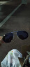 MontBlanc万宝龙男女士飞行员太阳镜墨镜眼镜男女款灰色镜片银色镜框MB0110S-001 61 大班系列-几何图案 晒单实拍图