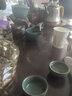 正扬自动茶具套装家用整套功夫茶杯茶洗茶道六君子组合懒人泡茶器全半自动石墨茶具 哥窑（静心）自动—8杯 实拍图