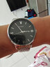 花花公子（PLAYBOY）品牌手表男机械表全自动款男士手表时尚简约男表生日礼物送朋友 银黑钢带/98%选择旗舰升级版 实拍图