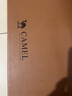 骆驼（CAMEL）软底舒适耐磨套脚秋中年商务休闲皮鞋男 GE12235379 棕色 38 实拍图