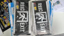千磊照明 安全出口指示灯消防安全出口指示牌安全指示灯LED照明灯家用商用楼层应急疏散指示标志安全出口单面 实拍图