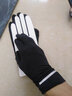 罗维利特冰丝防晒手套男女夏季出行开车防晒户外硅胶防滑骑行手套 反光条黑色 均码 实拍图