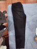 G2000舒适直筒黑色西裤男士修身职业商务正装休闲西服裤【多合G2】 黑色/99-修身版 31/170 实拍图