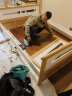 京东京造儿童床 AA级榉木加高护栏天然木蜡油 实木上下床高低床BK01 晒单实拍图