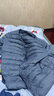 鸭鸭（YAYA）2025秋冬新款轻薄羽绒服男士内胆短款休闲百搭鸭绒保暖外套K 雾霾蓝色 3XL 190/104A 实拍图