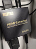 晶华（JH）HDMI音频分离器 4K高清3D视频转3.5mm耳机音频转换器笔记本机顶盒PS4连接电视音响 合金黑灰色Z118 实拍图