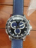 天梭（TISSOT）【官方授权店】 瑞士手表 新款速敢系列黑武士计时码运动防水男表 蓝盘织带T125.617.17.051.03 实拍图
