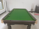 健英 JIANYING台球桌家用黑8美式标准桌球台室内中式八球桌球案JY206 9尺 红腿+集球器 实拍图