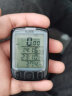 JIEYIDA 自行车码表山地车速度测速里程表公里表测速器骑行装备单车配件 563A-黑色 实拍图