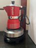 PENINI摩卡壶电炉 意式特浓煮咖啡壶专用小电炉 时尚家用煮咖啡机多功能电热炉 通用款 红色/银色（随机发货） 实拍图