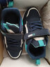 哈比熊童鞋儿童运动鞋男童鞋春秋款革面休闲鞋轻便软底潮鞋 深蓝29码 实拍图