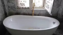 科勒（KOHLER）原厂家用椭圆形无缝独立式亚克力浴缸K-11196T日式小户型浴盆 K-11196浴缸+空缸配置 1.4m 晒单实拍图