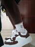 回力瑞小众原创加绒保暖小白鞋女2025秋冬新款厚底休闲运动鞋二棉鞋板鞋 米粽加绒[精品版] 公主殿下请穿鞋 39 店长强推热销现货秒发 偏小建议拍大一码 实拍图