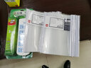 得力(deli)10只A4透明抽杆文件夹拉杆夹资料夹 学生考试简历报告夹商务会议资料报告收纳 5854白色 实拍图