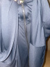 OhSunny 防晒衣女短款夏季户外防紫外线轻薄透气宽松长袖遮阳防晒服披肩外套 19SSF051 暗夜黑（经典款） XL 实拍图