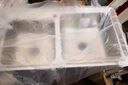九牧（JOMOO）厨房水槽304不锈钢双槽大容量洗菜盆洗碗池 06214双槽+33080经典龙头 实拍图