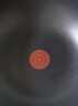 苏泊尔SUPOR火红点钛耐磨无油烟不粘炒锅32cm明火电磁炉通用EC32HP04 实拍图