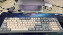 雷柏（Rapoo） V500PRO米灰升级款 104键有线背光机械键盘 PBT双色键帽电脑办公游戏全键无冲可编程键盘 茶轴 实拍图