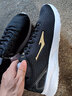 鸿星尔克（ERKE）男鞋情侣运动鞋男减震防滑跑步鞋轻便旅游鞋子休闲网面跑鞋子 正黑-男款 41 实拍图