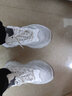 卡帝乐鳄鱼男鞋夏季网面透气鞋子男厚底老爹鞋男士休闲运动鞋 0995X 白灰 40 实拍图