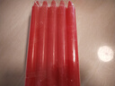欧知哲（OZ）蜡烛 家用照明白蜡烛 日用应急  烛光晚餐蜡烛 烛台 红色特粗款30支直径2CM*长约20CM 长度看选项 实拍图