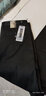 JEEP SPIRIT吉普棉质休闲裤男春秋款宽松直筒商务休闲冬季加绒弹力西装裤子男 Jp1815黑色【夏季薄款】 33 （2尺5） 实拍图
